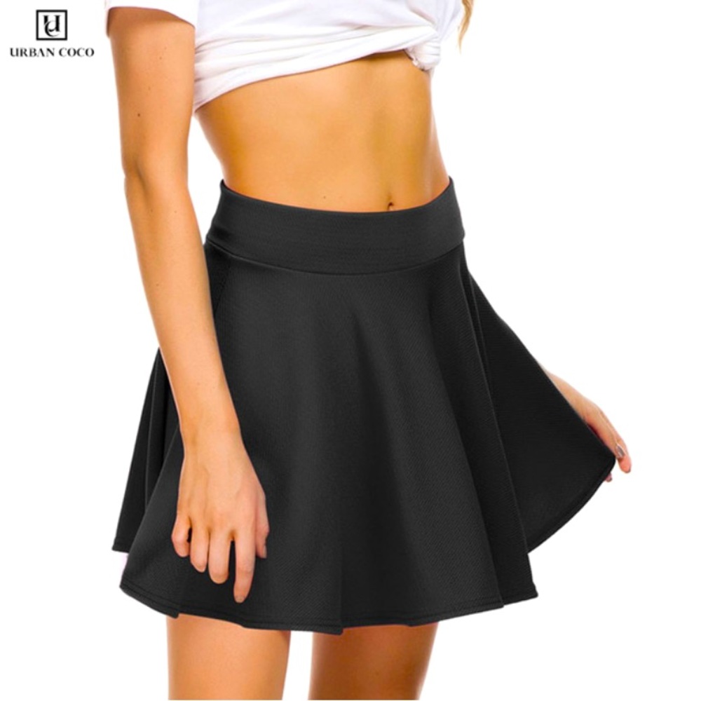 Urban Coco Black Skater Skirt Size XL